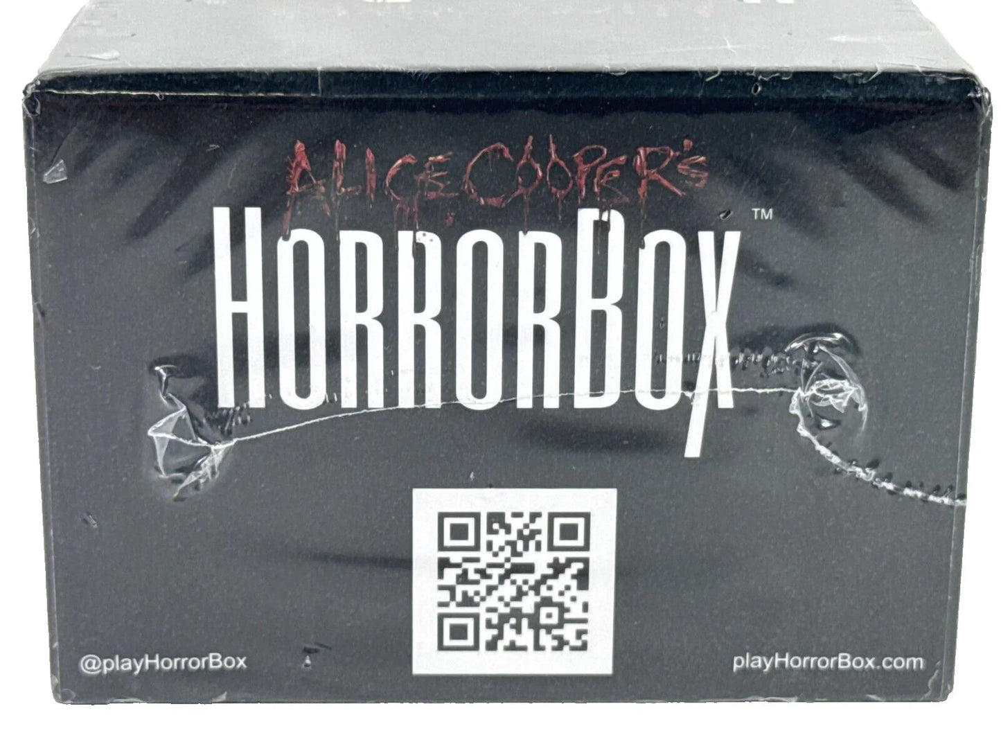 Alice Cooper's HorrorBox Haunted Party Card Game Version 1 New Sealed FITZ Games