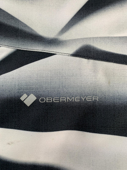 Obermeyer Pants Youth Teen Small 8 Black White Print Ski Snow Insulated 45026 on