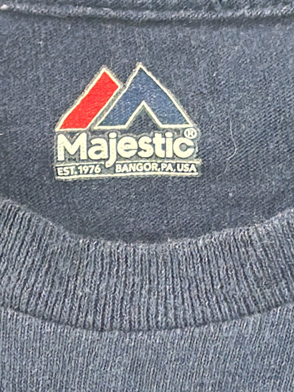 Majestic Minnesota Twins Hunter 48 Shirt Mens Medium Blue MLB Graphic Tee NWT