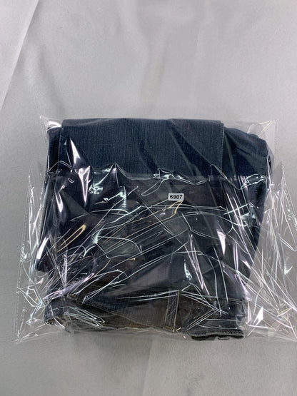 Arizona Jeans Mens 38x30 Blue Denim Original Bootcut Flex Distressed Pants 99