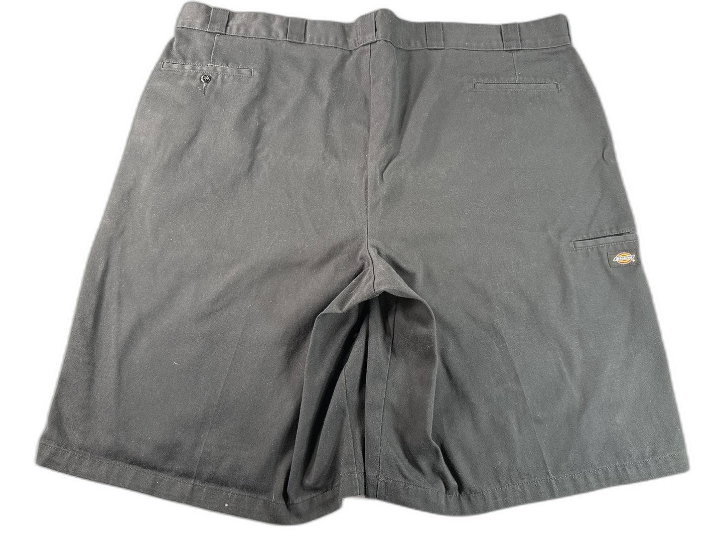 Dickies 42283BK Work Shorts 52 Black Polyester Cotton Regular Fit Loose
