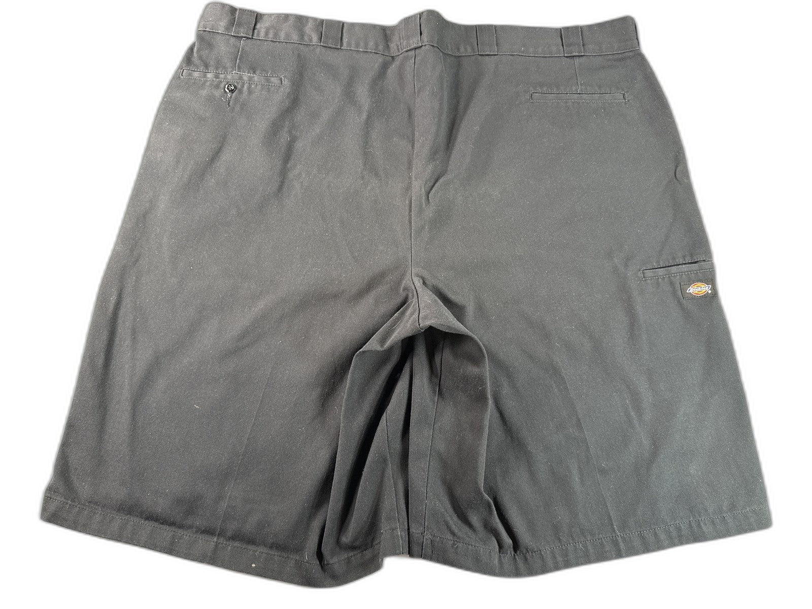 Dickies 42283BK Work Shorts 52 Black Polyester Cotton Regular Fit Loose