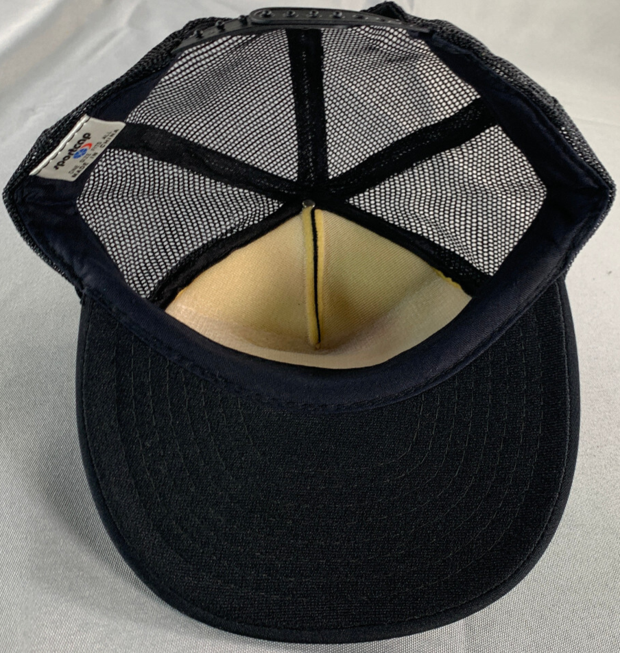 VTG SportCap Star Trek Trucker Hat Black Mesh Snapback United Federation OSFA