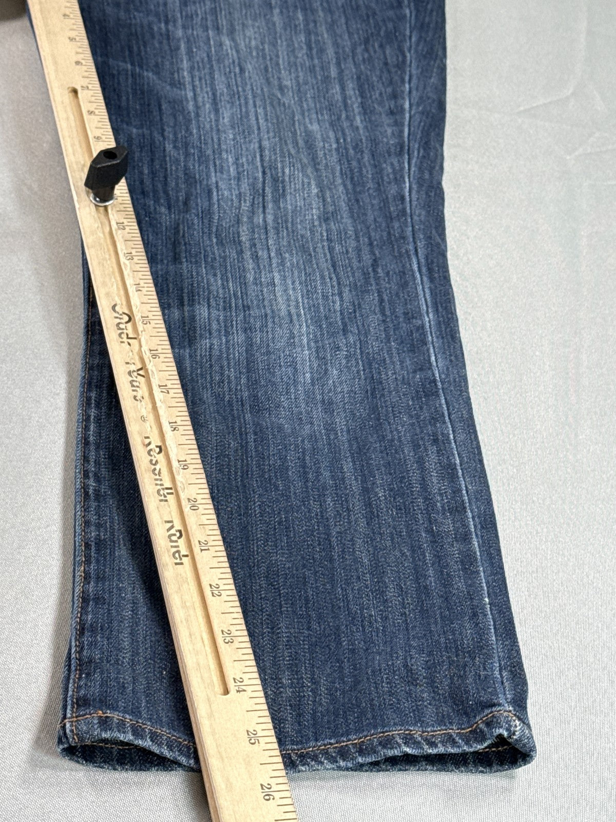 Lucky Brand Jeans 8 8/29 Blue Relaxed Fit Pocket Cotton Spandex Mid Rise