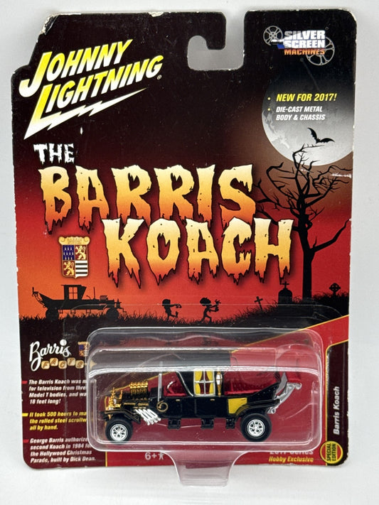 Johnny The Barris Lightning Koach Die Cast Model Car Black Metal Limited