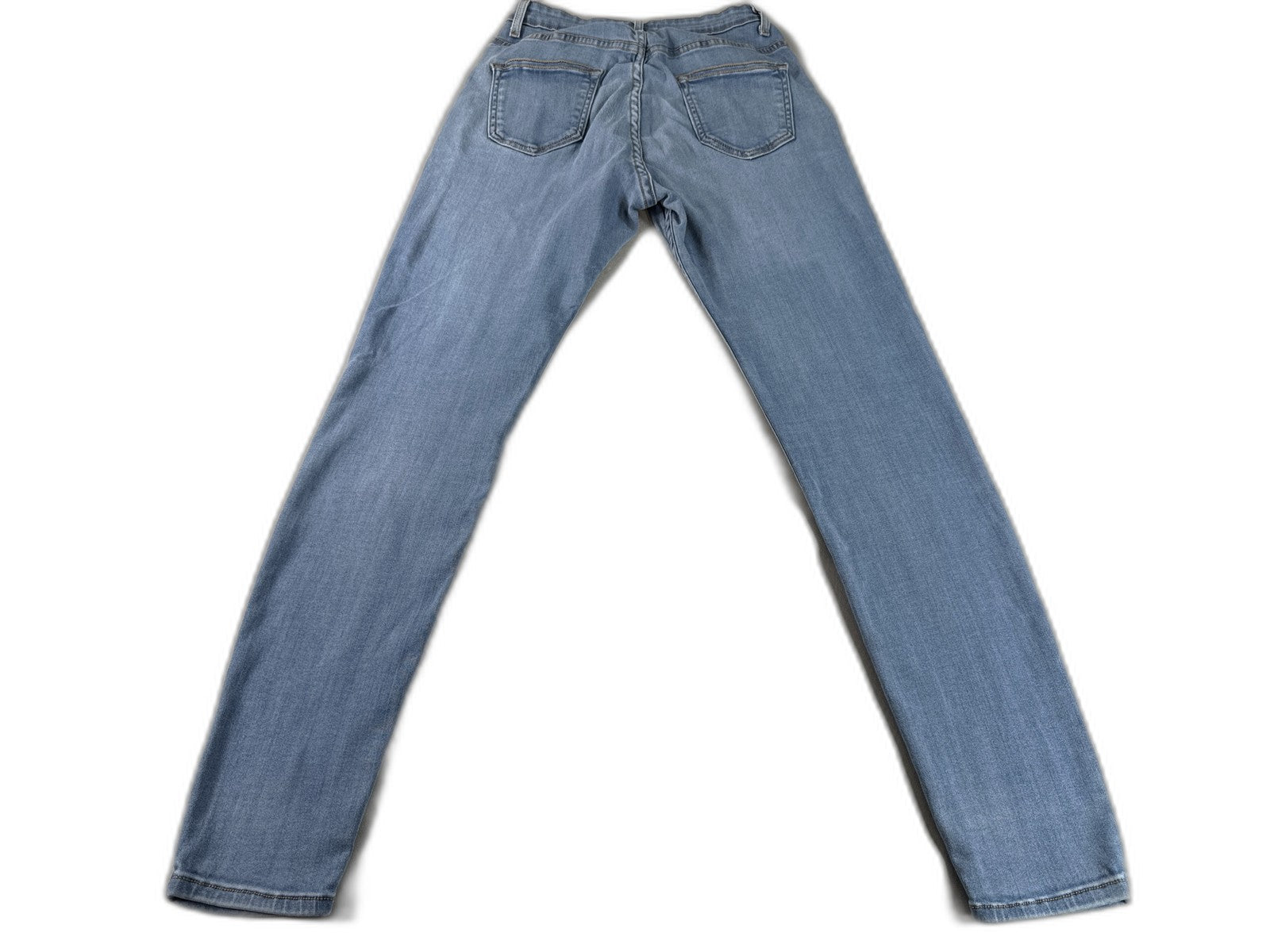 Fashion Nova P5215 AL Jeans 15 Light Blue Denim Slim Fit High Rise Stretch Women