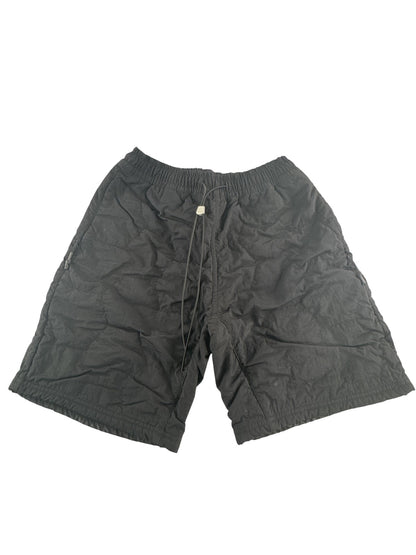 Zanerobe Shorts Mens 29 Black Drawstring Elastic Waist Lightweight Casual Zipper