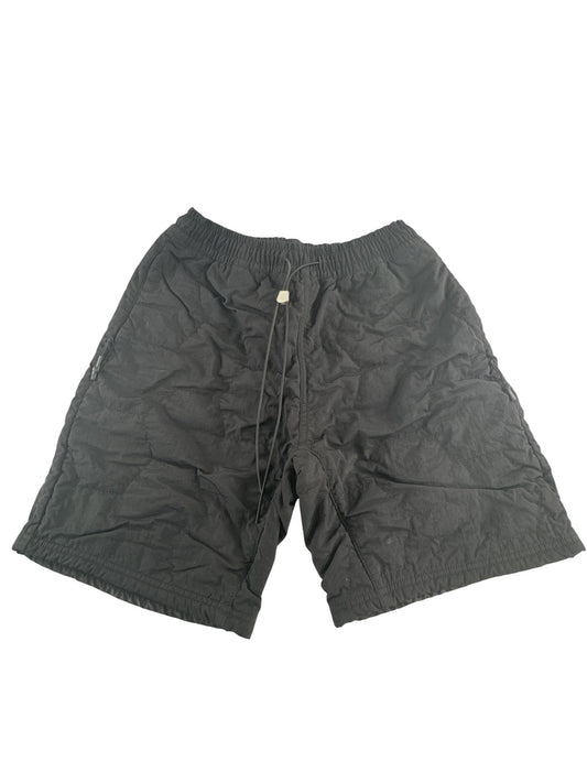 Zanerobe Shorts Mens 29 Black Drawstring Elastic Waist Lightweight Casual Zipper
