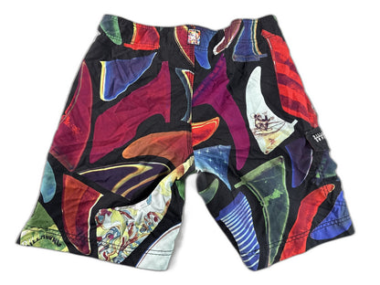 Billabong Board Shorts 34 Multi Color All Over Print 100% Polyester Surf