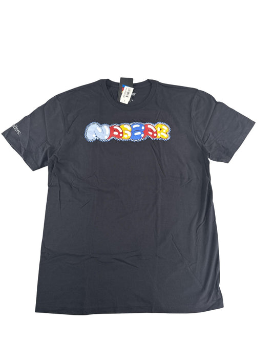 NASCAR Mens Large Black After School Matters Bubble Graphic Tee T-Shirt New NWT
