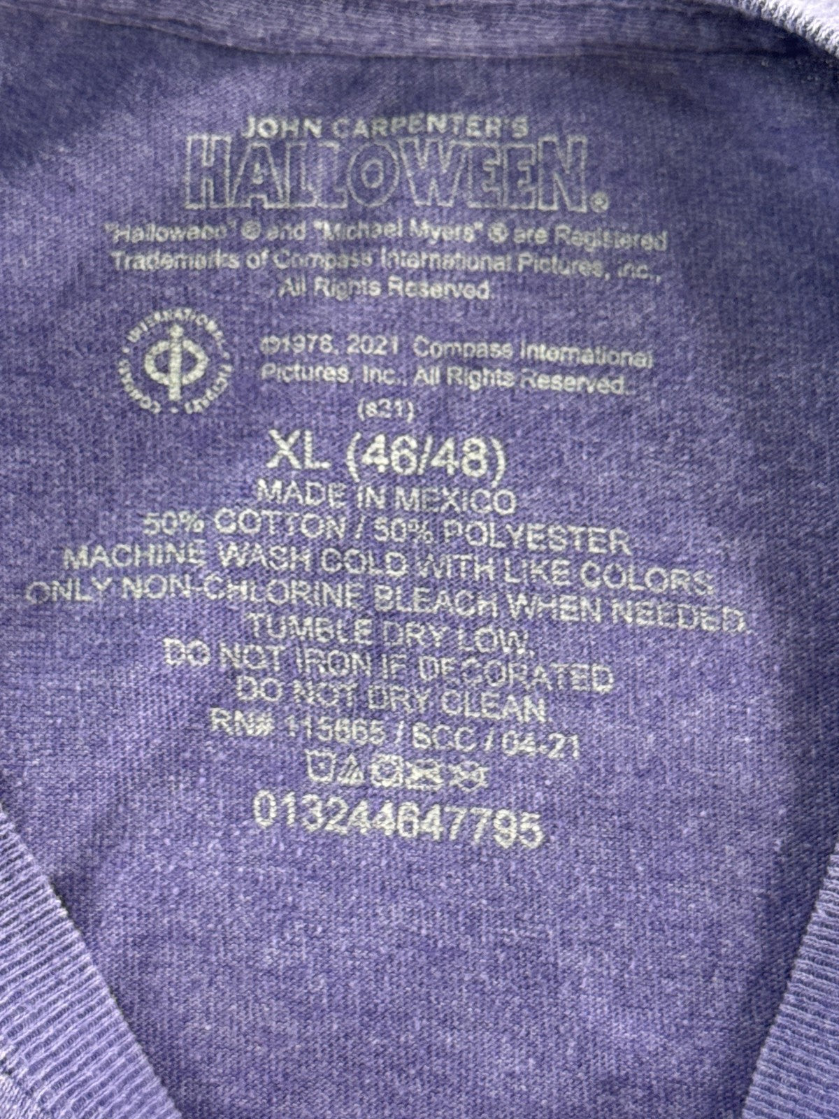 John Carpenter Halloween Shirt Mens XL Michael Myers Horror Movie Scare Tee 46