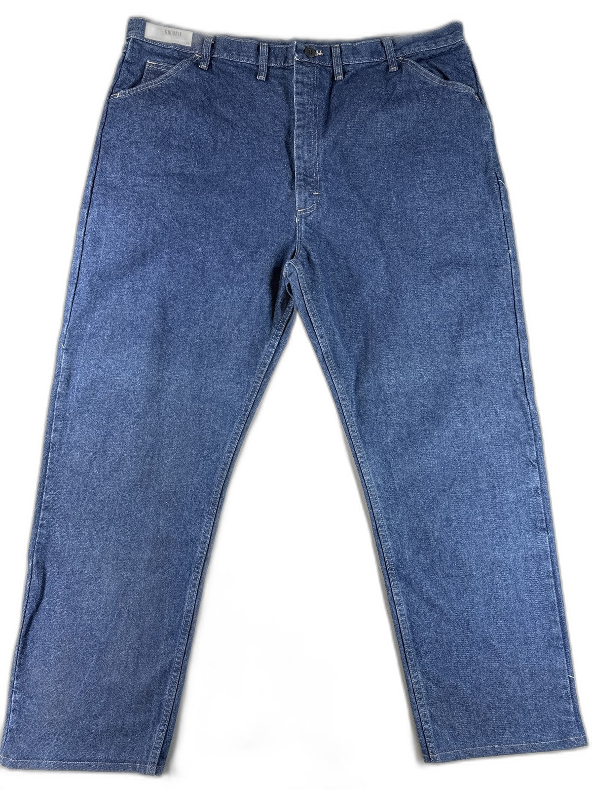 Bulwark FR Jeans Mens 46x32 Blue Denim Straight Leg Flame Resistant Made in USA
