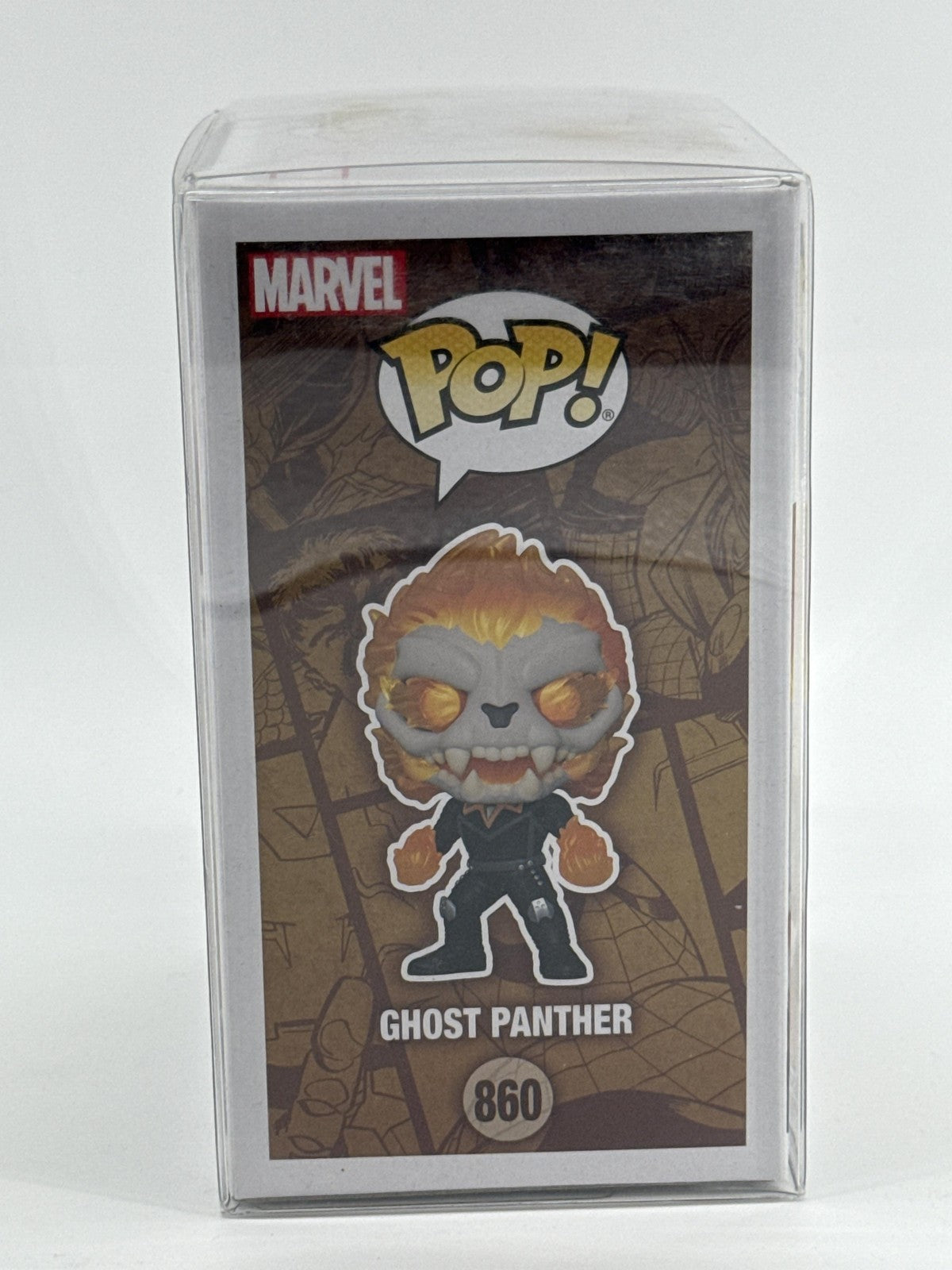 Funko Pop Ghost Panther #860 Vinyl Bobblehead Figure Standard Multicolor Apparel
