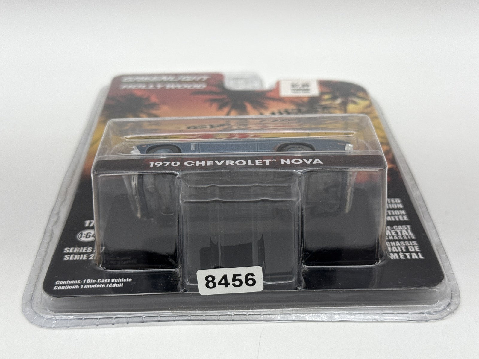 GreenLight Collectibles Chevrolet Nova 1:64 Blue Diecast Replica Limited
