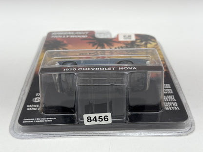 GreenLight Collectibles Chevrolet Nova 1:64 Blue Diecast Replica Limited