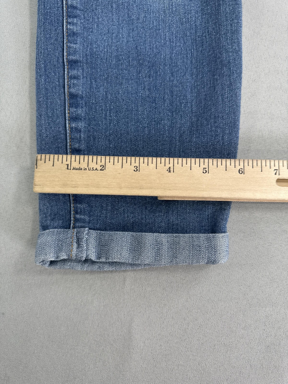 Jessica Simpson Jeans Womens 4 Rolled Crop Skinny Stretch Denim Casual Pants 54