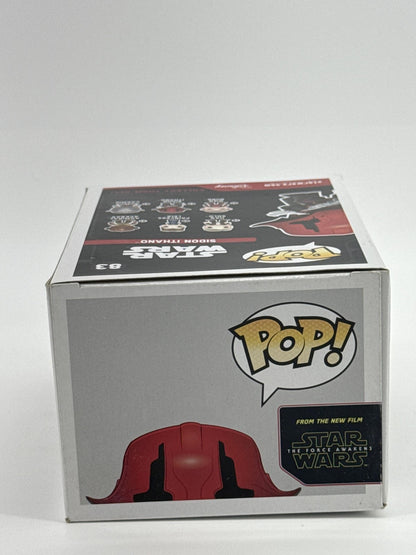 Funko Pop Star Wars Sidon Ithano #83 Vinyl Bobble-Head Figure Box Red Helmet