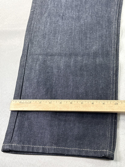 Levi's 569 Straight Leg Dark Wash Denim Jeans W34 L30 100% Cotton New Tags Mid