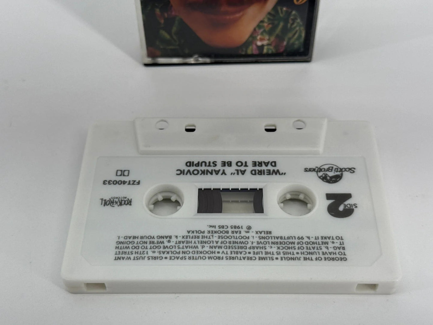 Weird Al Yankovic Dare To Be Stupid Cassette Tape 1985 FZT40033 Rock N Roll NWT