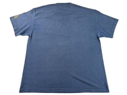 Rothco Millikan Wrestling Graphic Tee Blue Cotton Short Sleeve Crewneck