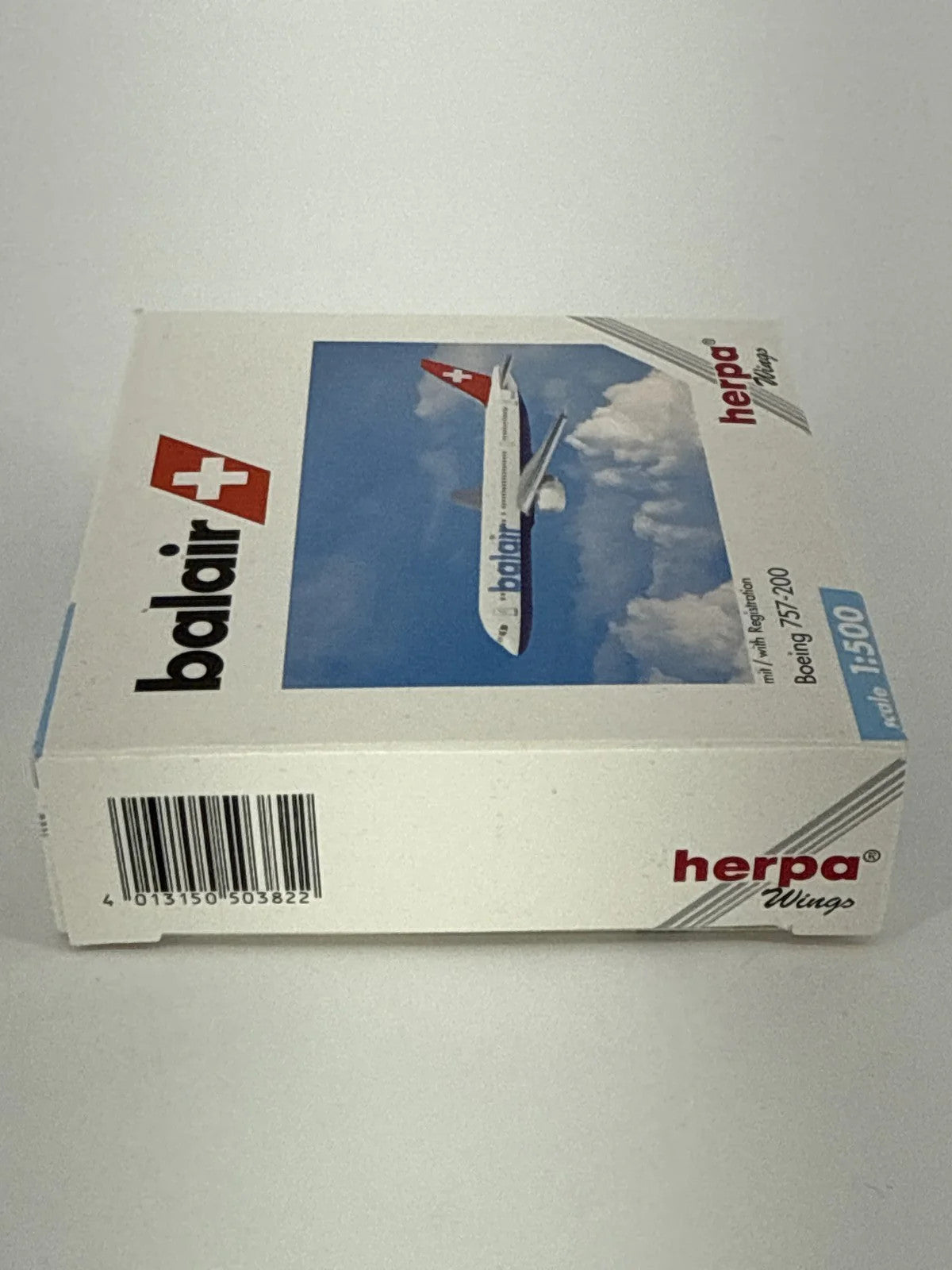 Herpa Wings Balair Boeing 757-200 1:500 Diecast Aircraft Model Airplane 1500 NWT