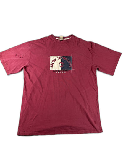 Rocawear Save Property Vintage Graphic Tee 3X Red 100% Cotton Short Sleeve