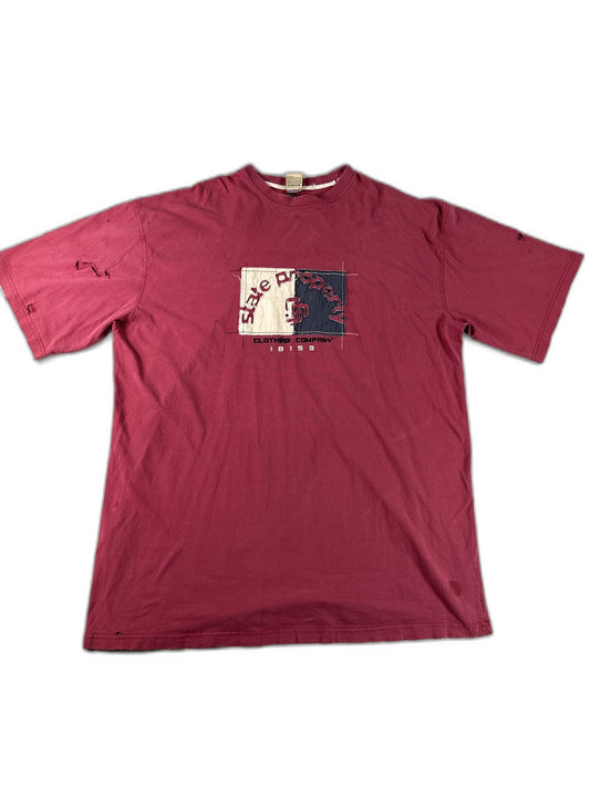 Rocawear Save Property Vintage Graphic Tee 3X Red 100% Cotton Short Sleeve