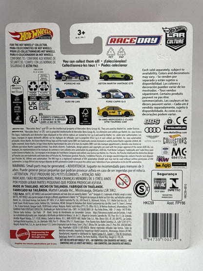 Hot 1 Porsche Wheels 1/5 935 Purple/White Metal Race Car Premium Real