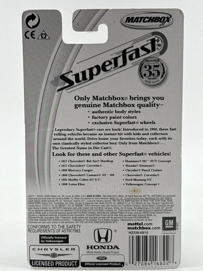 Matchbox Superfast 39 1968 Mercury Cougar Diecast Car Classic Muscle Model NWT