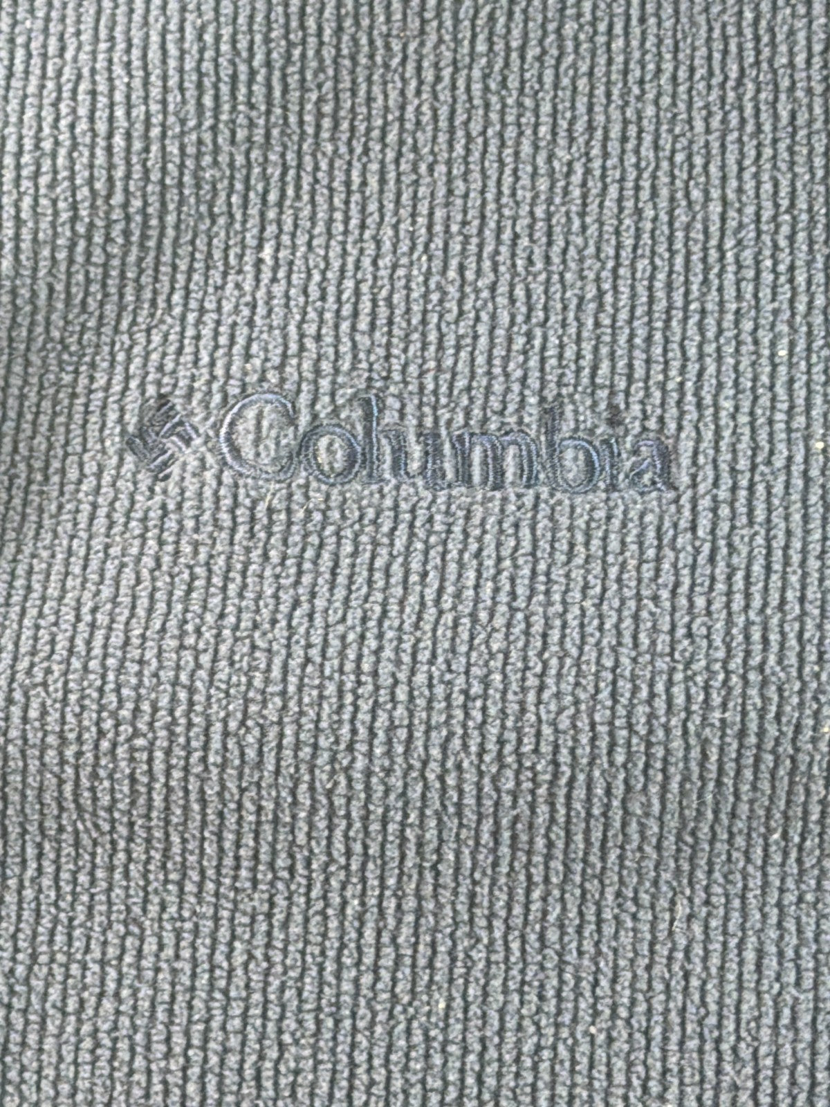 Columbia Women’s Blue Fleece Vest Full Zip Interchange Outdoor Hiking Sz S