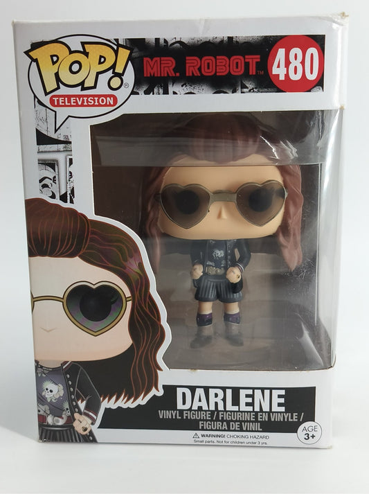 Funko Pop Television Mr. Robot Darlene #480 Vaulted Vinyl Figure TV Series Boxed