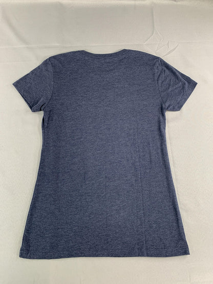 Michigan International Speedway Shirt Womens Large Blue NASCAR Racing Tee Car 68