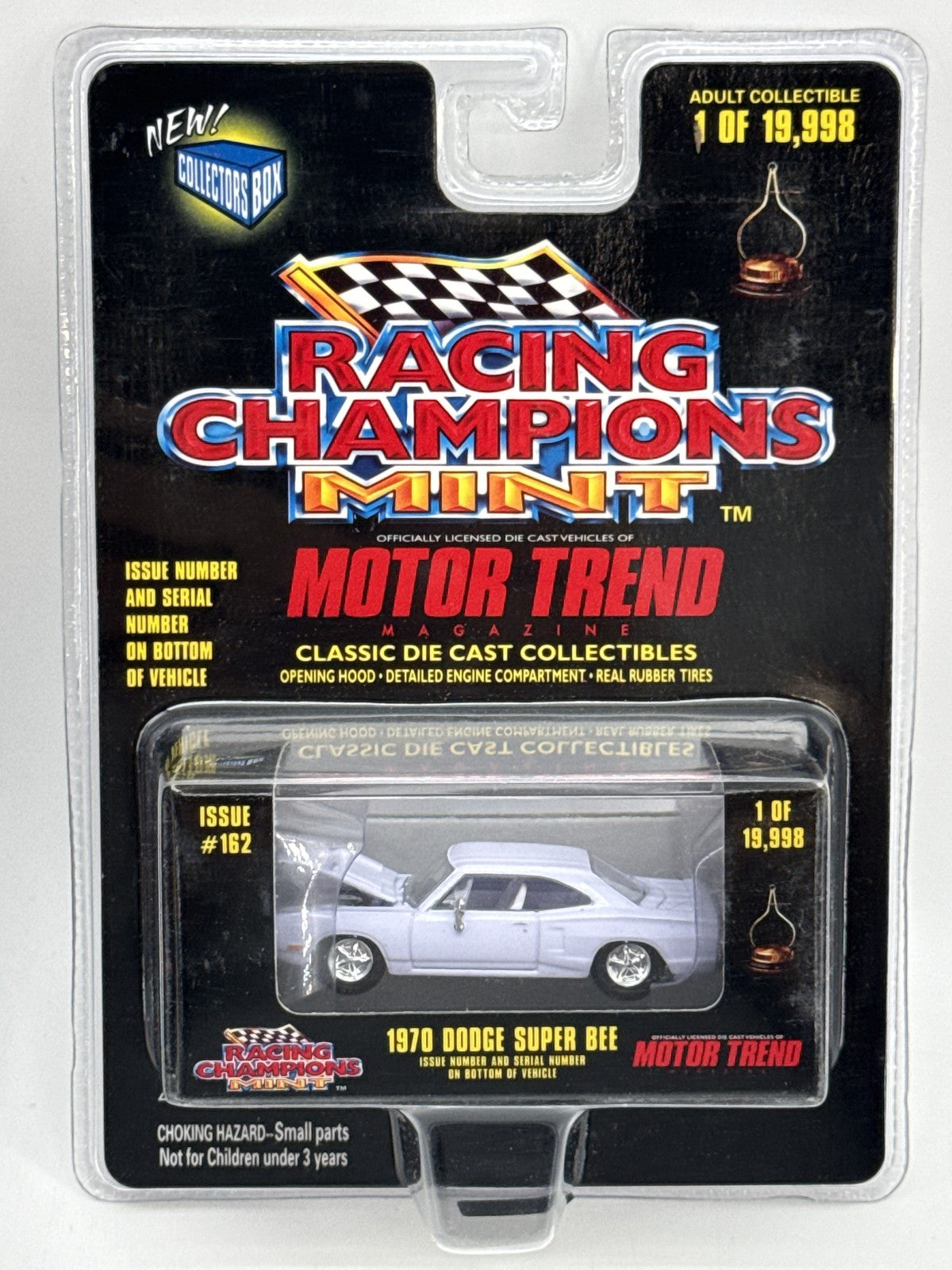 Racing Champions Mint Motor Dodge Super Bee Diecast Car 1:64 White Trend