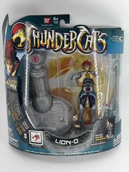 Bandai ThunderCats Lion-O 2011 Thunder Lynx 4" Action Figure w/ Sword & Sounds