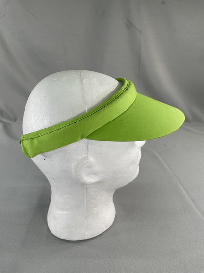 Mackinac Island Hat Cap Strap Back Neon Green Sun Visor Golf Athletic Mens Adult