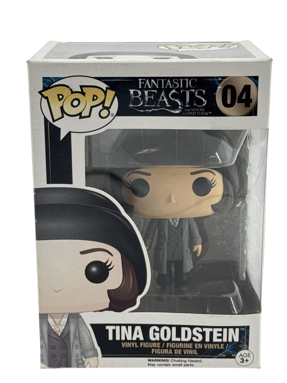 Funko Pop Fantastic Beasts Tina Goldstein 04 Vinyl Figure 10410 Boxed Movies Tan