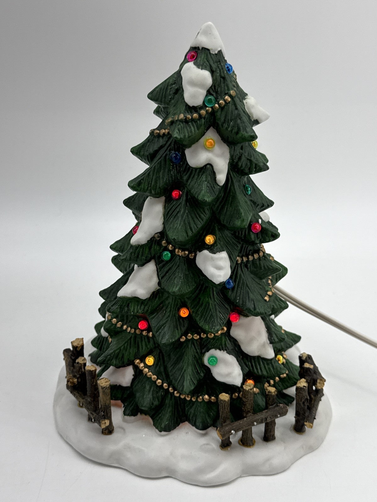 Mervyn's Lighted Christmas Decorated Tree Indoor Figurine