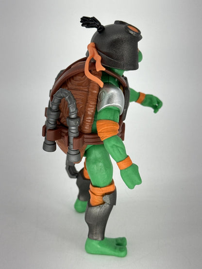 Playmates Collectible Michelangelo Action Figure Green Plastic TMNT Teenage Toy