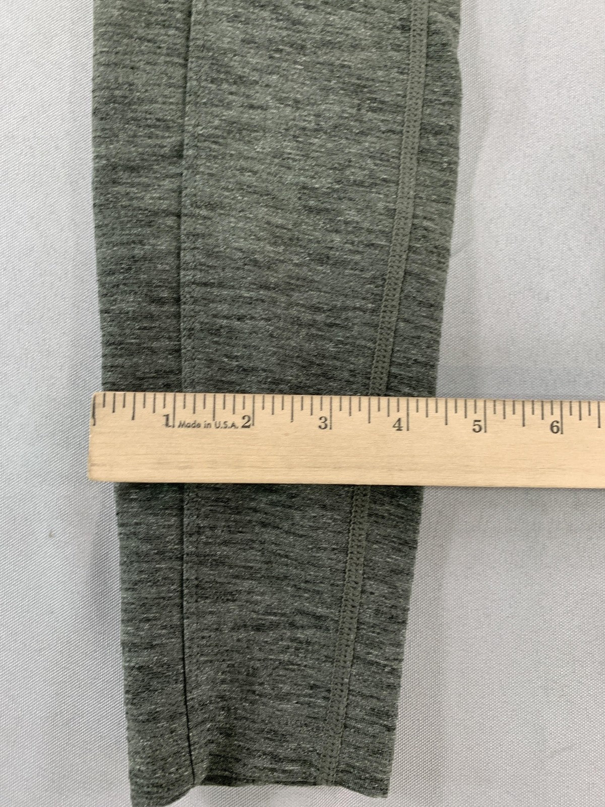 Eddie Bauer Pants Womens XS Gray High Rise Leggings Zip Pockets Stretch Athletic