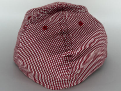 Hundreds 59FIFTY Atom Bomb Streetwear Hat 7 3 Red 100% Cotton Fitted Checkered