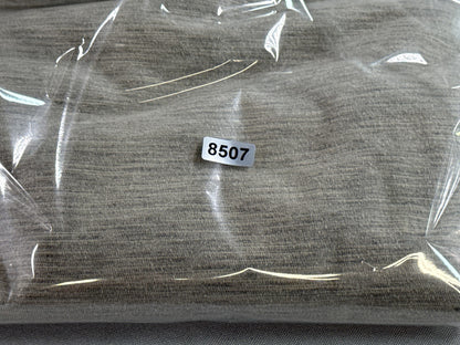 SONOMA Henley Shirt S Gray Cotton Blend Short Sleeve Soft Solid VN Mens Relaxed