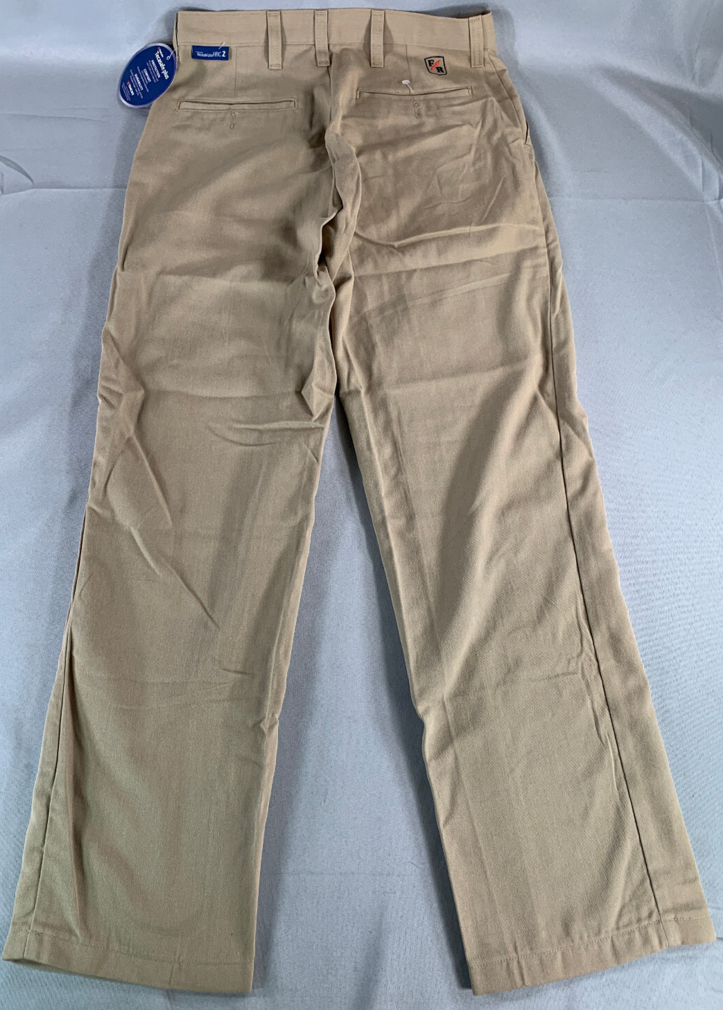 Riverside Tecasafe FR Work Pants 33x33 Beige Flame Resistant Arc Rated HRC2 USA