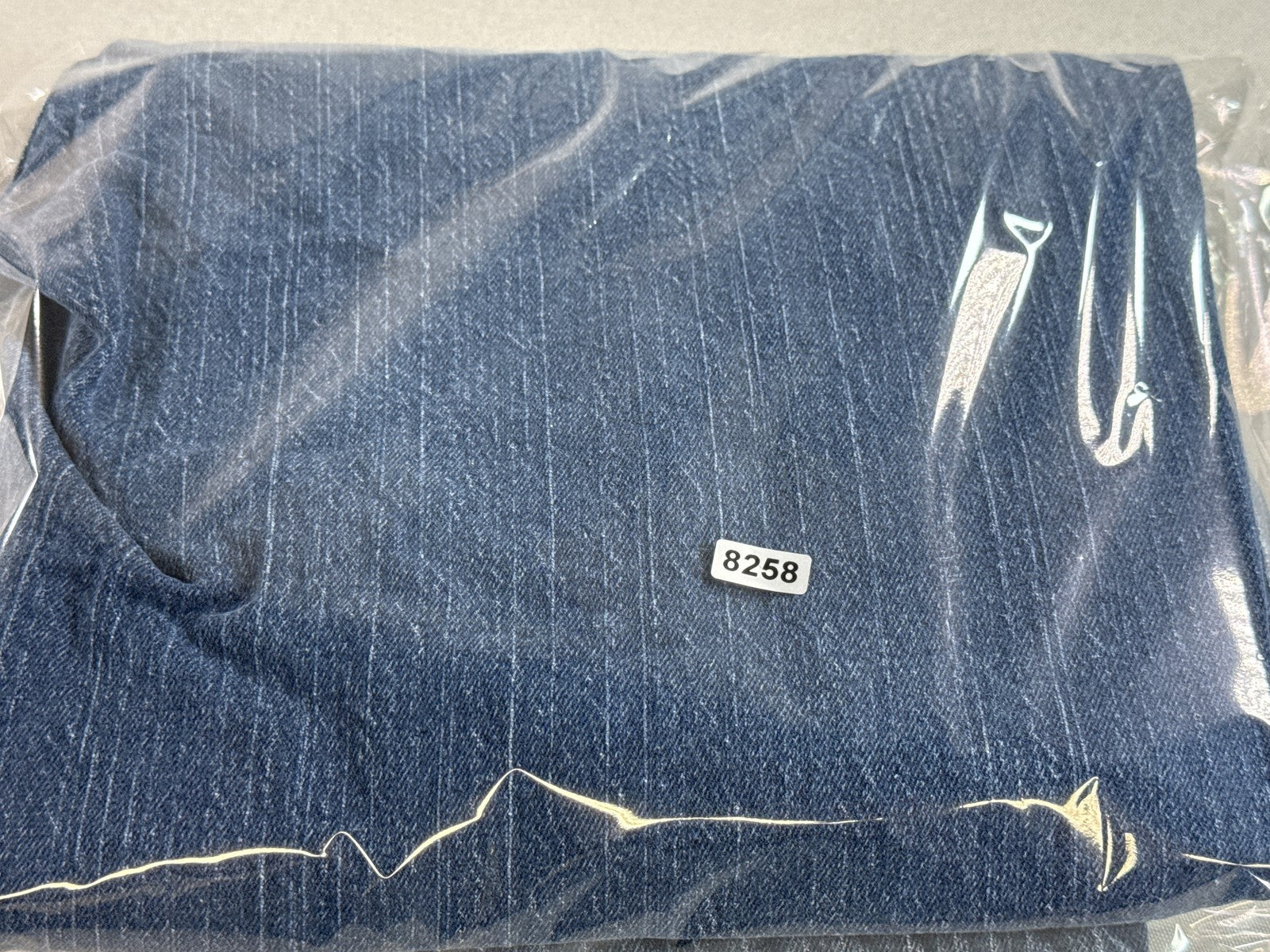 Riders Lee Relaxed Fit Straight Leg Jeans Womens 14P Blue Wash Stretch Denim 14M