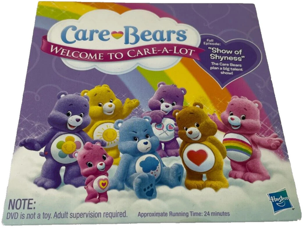 Care Bears Welcome to Care-A-Lot DVD 2012 Show of Shyness Hasbro American NWT