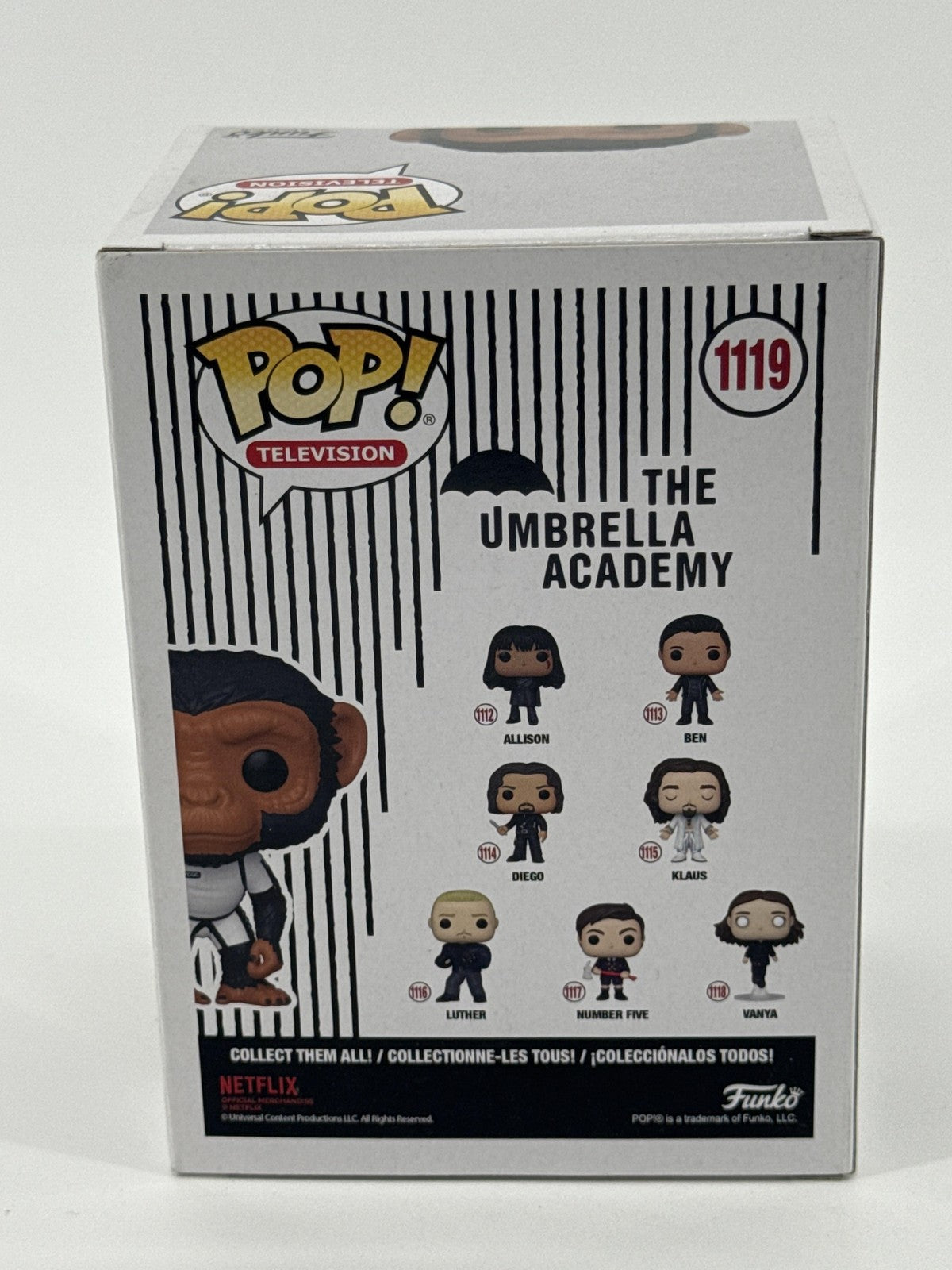 Funko Pop Television The Umbrella Academy Baby Pogo 1119 Vinyl Figure Multicolor