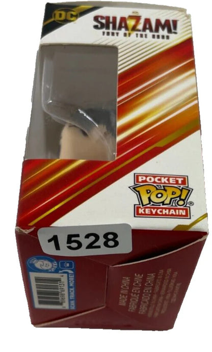 Funko Pop Keychain Shazam Fury of the Gods DC Mini Vinyl Figure NIB Slight Wear
