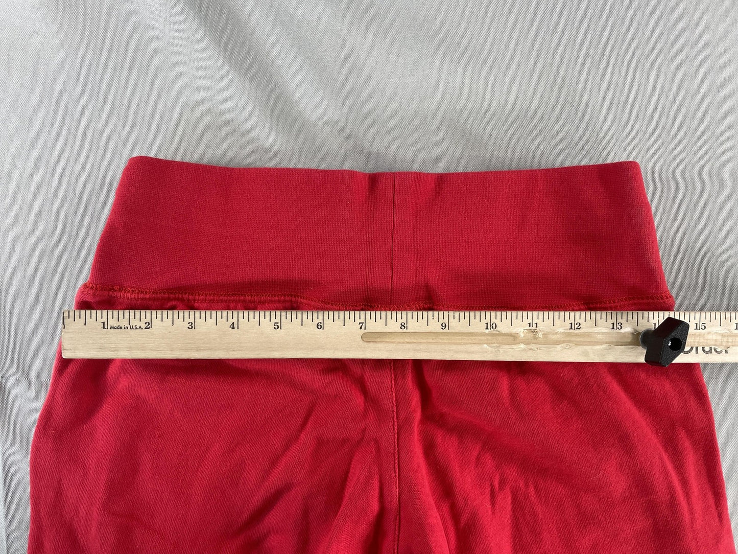 TYR Sweatpants Womens XS Red FFSP2A Red Line Drawstring Lounge Pockets Logo