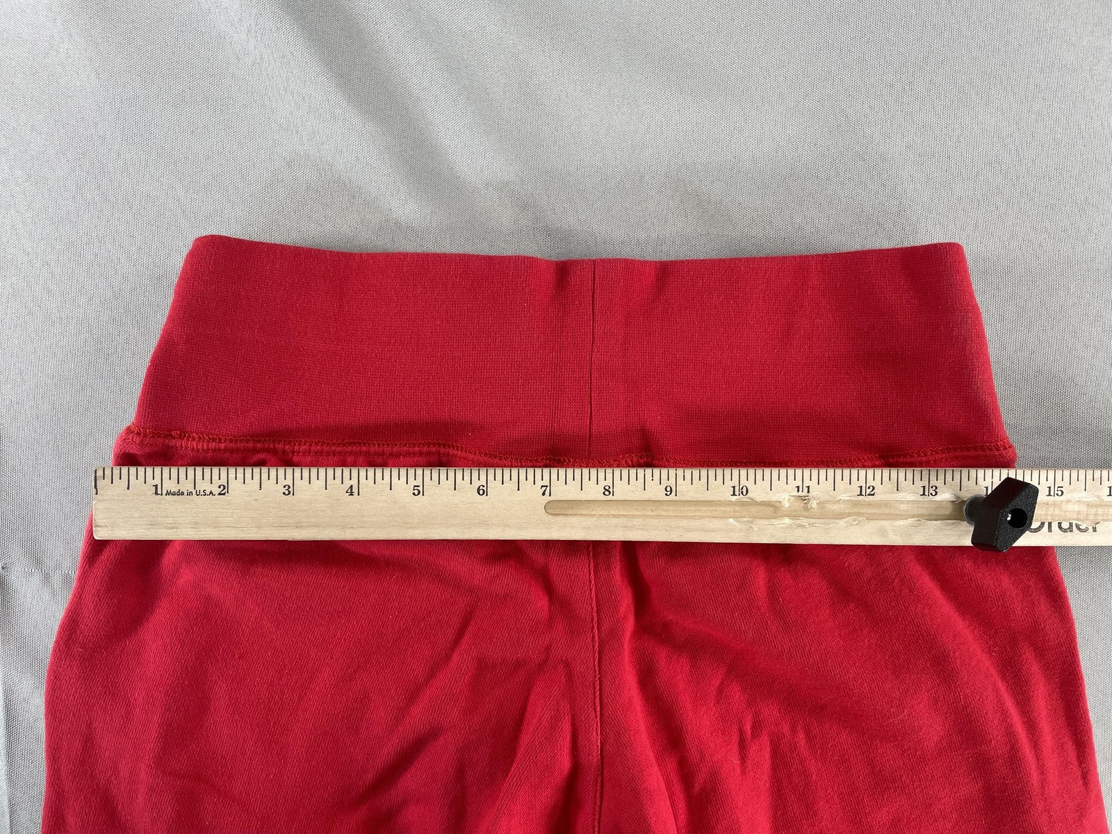 TYR Sweatpants Womens XS Red FFSP2A Red Line Drawstring Lounge Pockets Logo