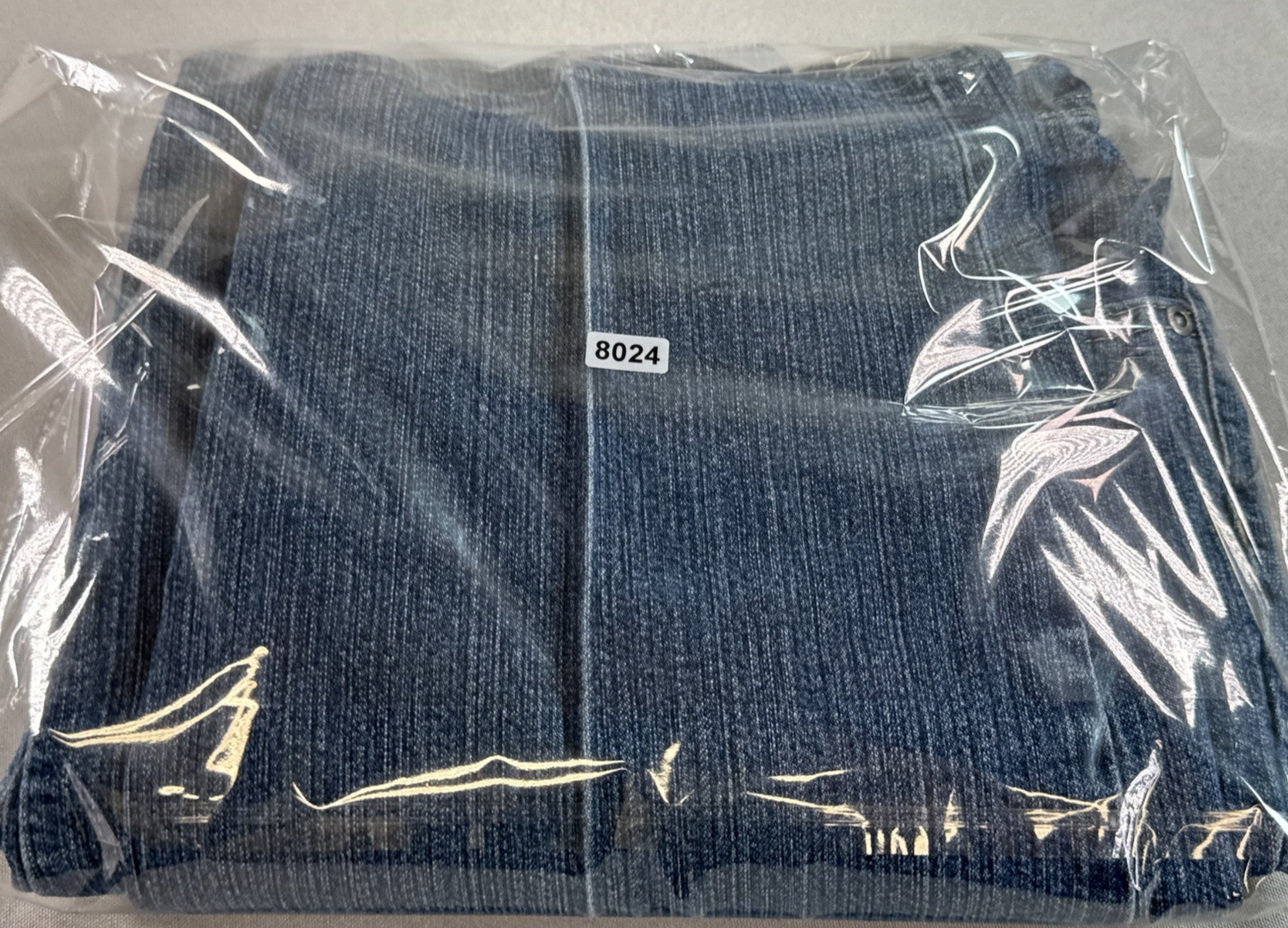 Gloria Vanderbilt Amanda Capri Jeans Womens 16 Blue Stretch Denim Mid Rise