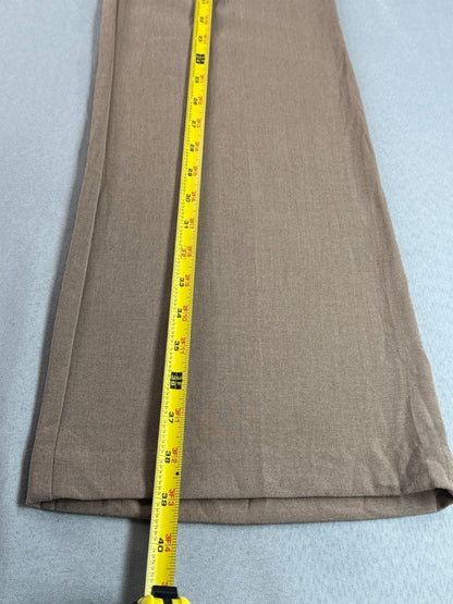 IZ Byer California Dress Pants Womens 1 Camel Bootcut Career Stretch Slacks